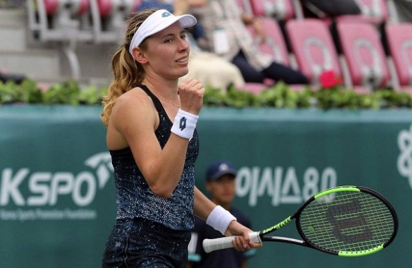 Российская теннисистка Александрова впервые в карьере выиграла турнир WTA 