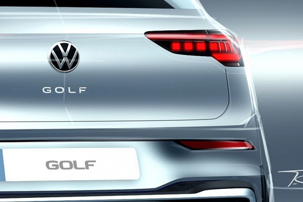 Обновлённый Volkswagen Golf показали без камуфляжа