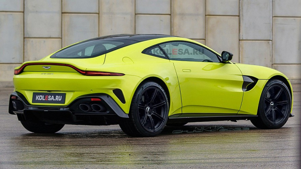Aston Martin дразнит тизером нового Vantage перед скорой премьерой