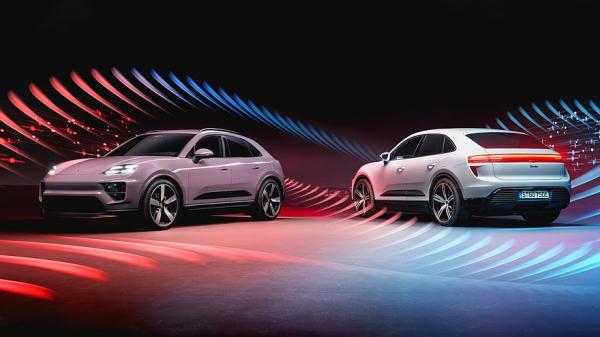 Электрический Porsche Macan: две версии, два багажника и двухэтажная «оптика»