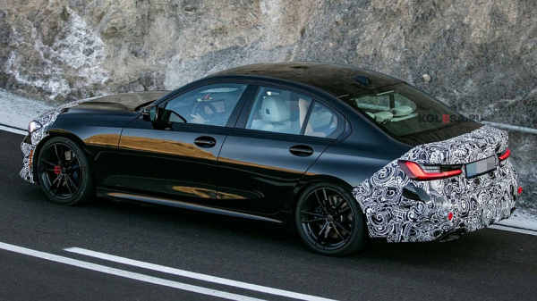 BMW 3 series готовится к очередному обновлению: замаскированный седан проехался на камеру