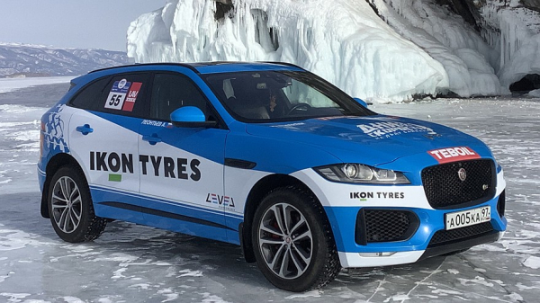 Ikon Tyres представила шипованные шины Autograph Ice 9 и испытала их на льду Байкала