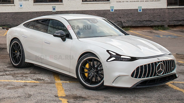 Новый Mercedes-AMG GT EV 2026